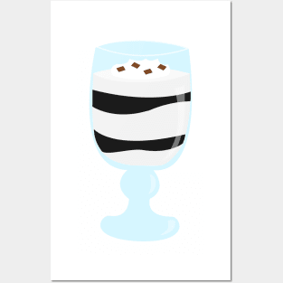 Zebra Parfait Posters and Art